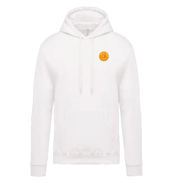 Sweat-shirt capuche homme taille (blanc)