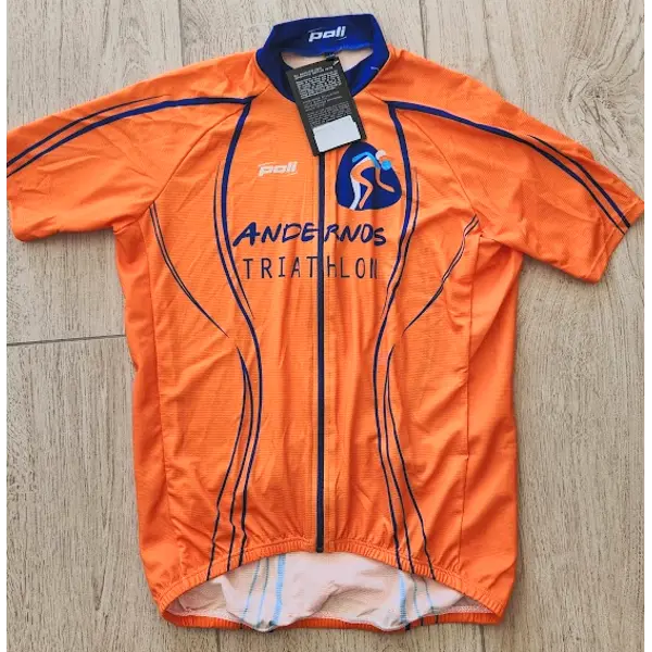 Tee-shirt vélo mixte Poli Emil manche courte